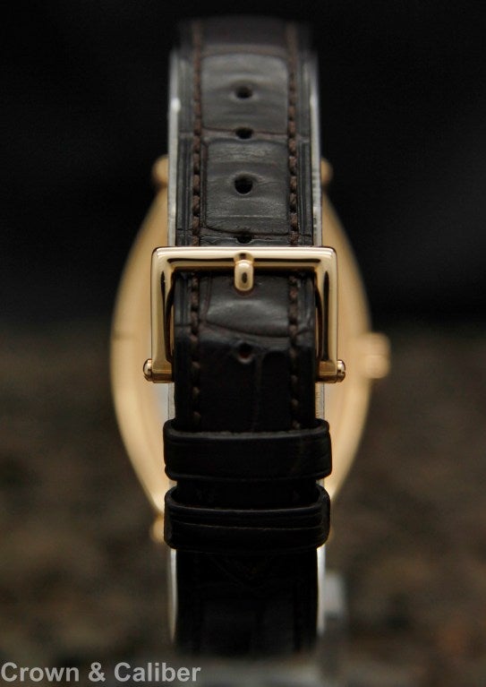 Patek Philippe Rose Gold Gondolo Tonneau Wristwatch Ref 5098R 1