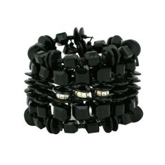 Miriam Haskell Jet Cuff 8