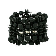 Miriam Haskell Jet Cuff