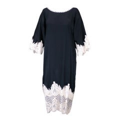 Geoffrey Beene Lace and Jacquard Dress