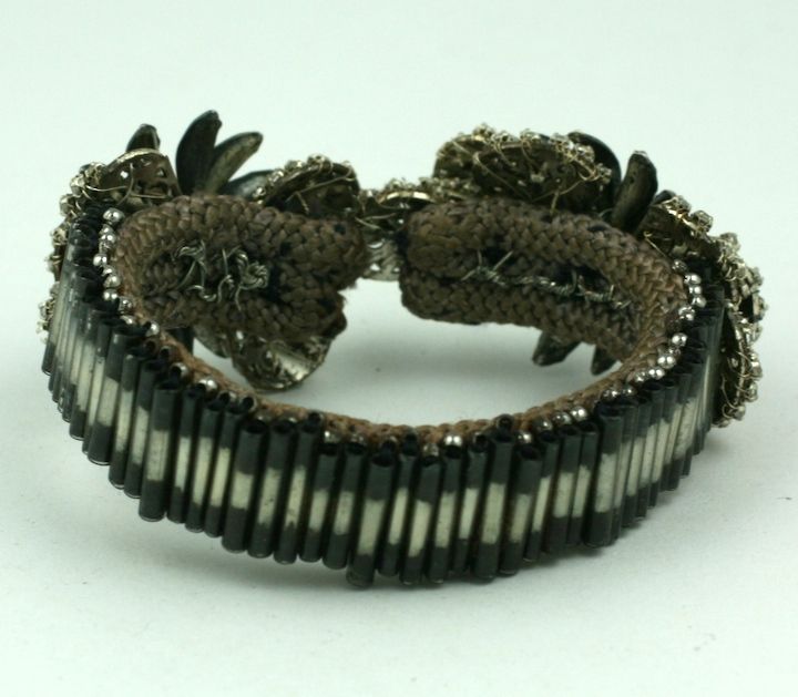 Exceptionnel bracelet portefeuille Miriam Haskell (début de siècle) Excellent état - En vente à New York, NY