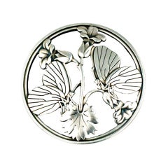 Georg Jensen Butterfly Brooch