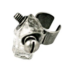 Rock Crystal Screw Ring, Mark Walsh Leslie Chin 4