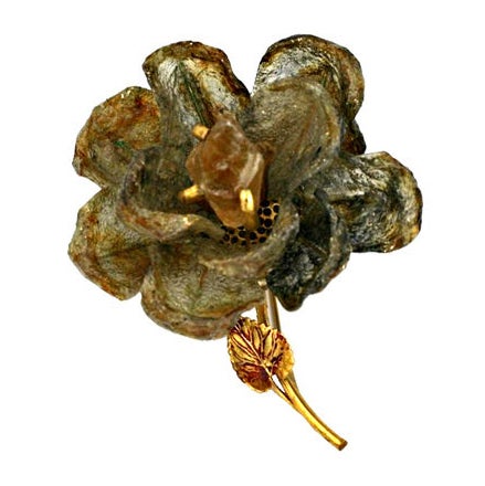Rare Felix Flower Brooch