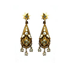 Vintage Joseff NeoVictorian Earrings