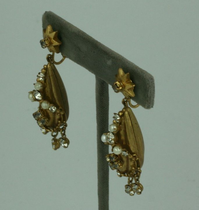 Joseff NeoVictorian Earrings In Excellent Condition In New York, NY