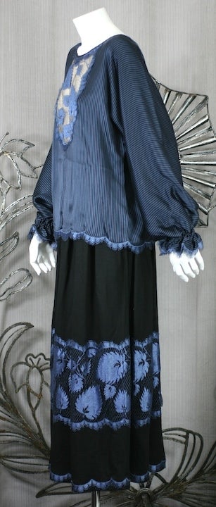 Geoffrey Beene Lace and Wool Ensemble For Sale 2