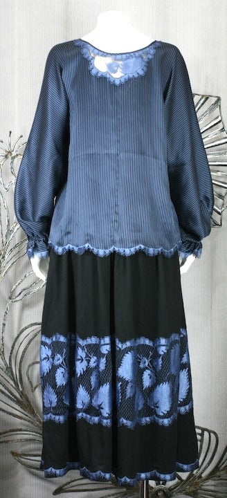 Geoffrey Beene Lace and Wool Ensemble For Sale 3