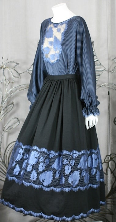 Geoffrey Beene Lace and Wool Ensemble For Sale 4