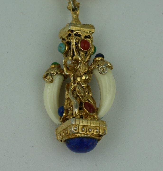 Women's 1970's Tusk Pendant
