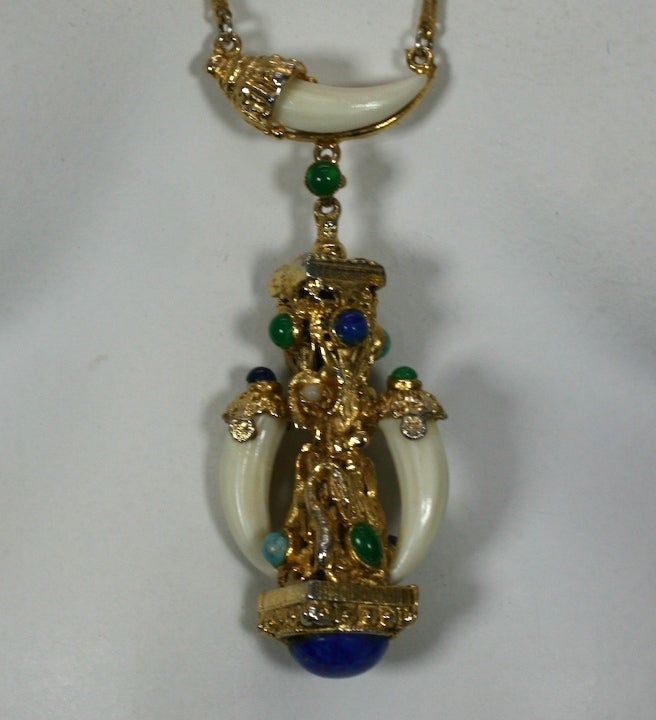 1970's Tusk Pendant 1