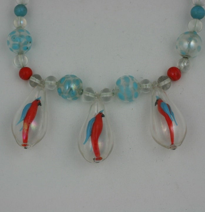 collana bolle vetro