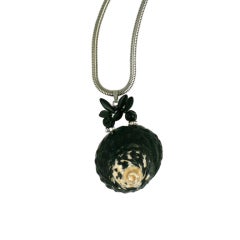 Miriam Haskell Turbo Shell Pendant. 5