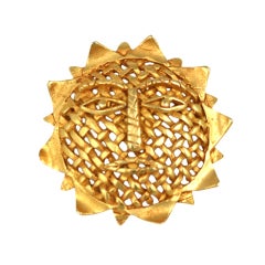Dominique Aurientis Sun Brooch 12