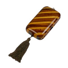 Raphael Sanchez Exotic Wood Minaudiere 1
