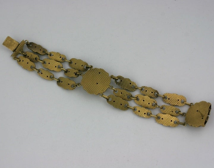Women's French  Revivalist Link Bracelet For Sale