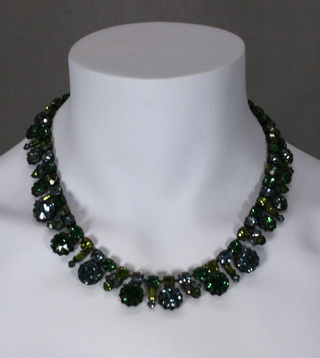 Unusual Austrian Rhinestone Necklace 2