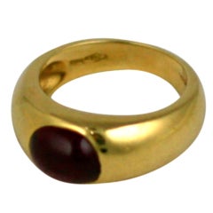 Retro Tiffany 18K Ruby Ring