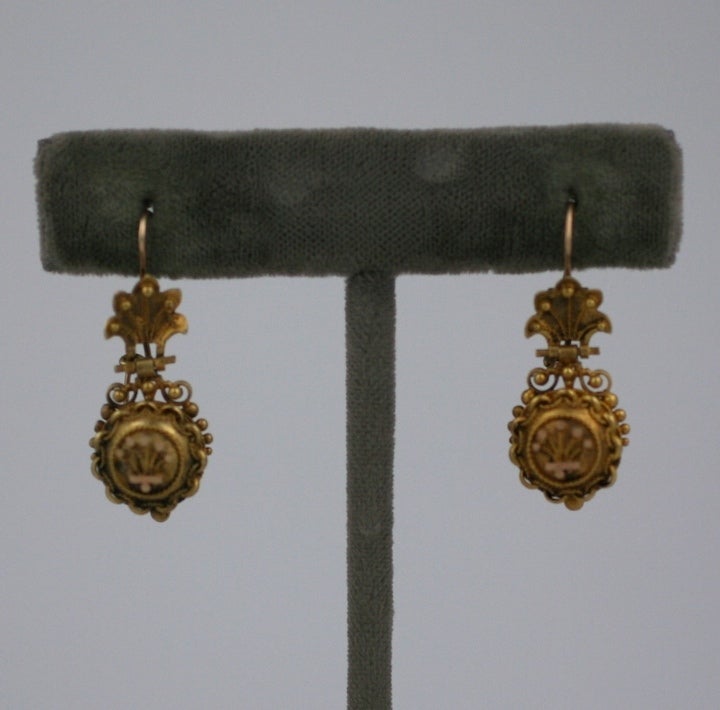 Victorian Etruscan Earrings