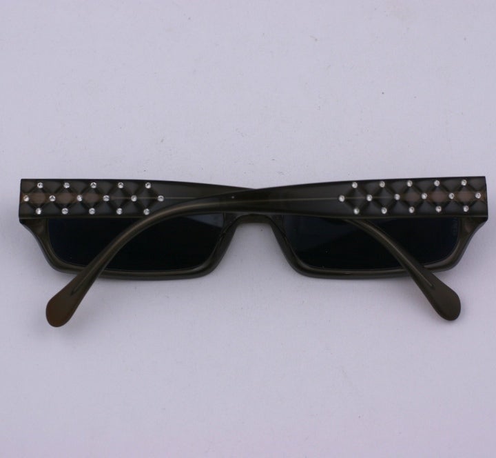 Black Chanel Quilted Glasses