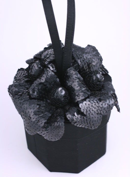 Lulu Guiness Sequin Flower Pot Purse