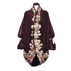 Iconic Romeo Gigli Orientalist  Cocoon Coat