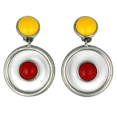 Retro Ben Amun Pop Inspired Earrings