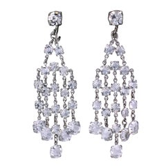 Art Deco Crystal Earrings