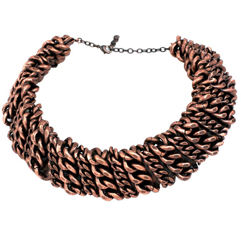 Heavy Metal Chain Collar, MWLC For Sale