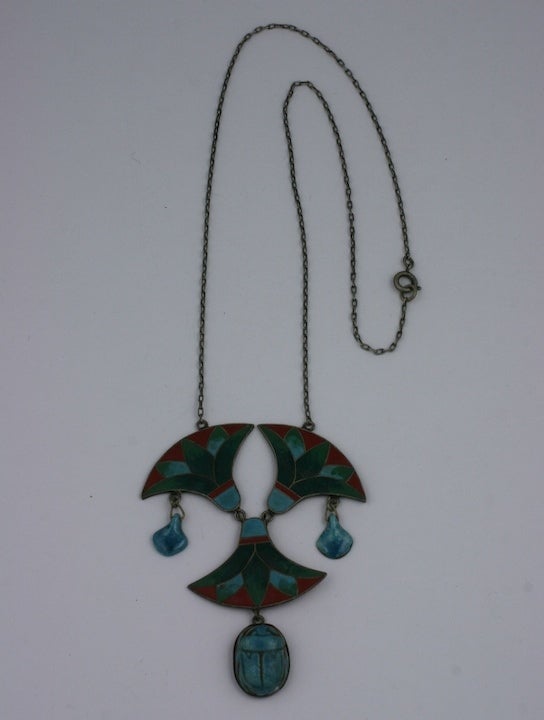 French Eygptian Revival Pendant