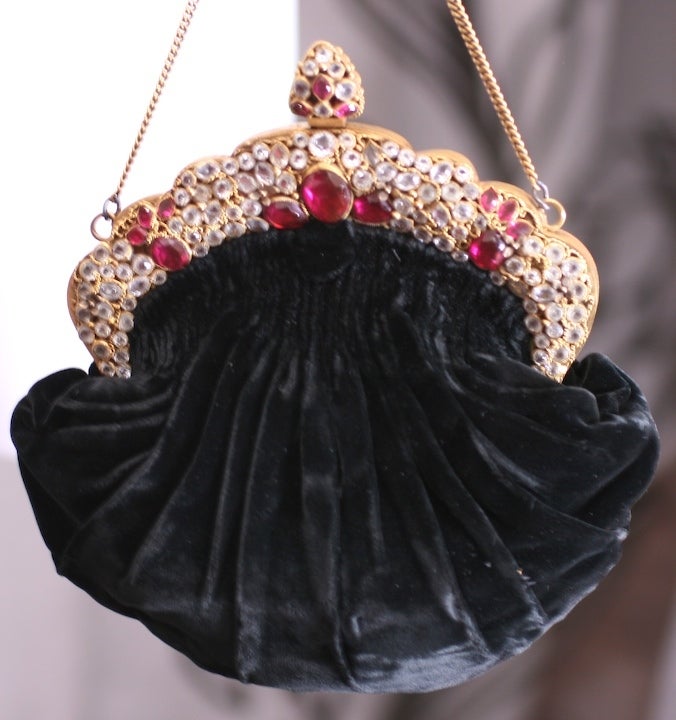 Women's Hobe Gem Encrusted Evening Bag