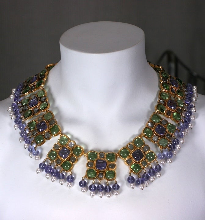 Chanel Important Anglo Indian Collar For Sale 1