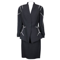 Mugler Honeycomb Motif Suit 5