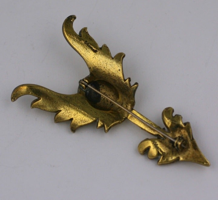 Art Deco Reinad USA "Chanel" Arrow Brooch