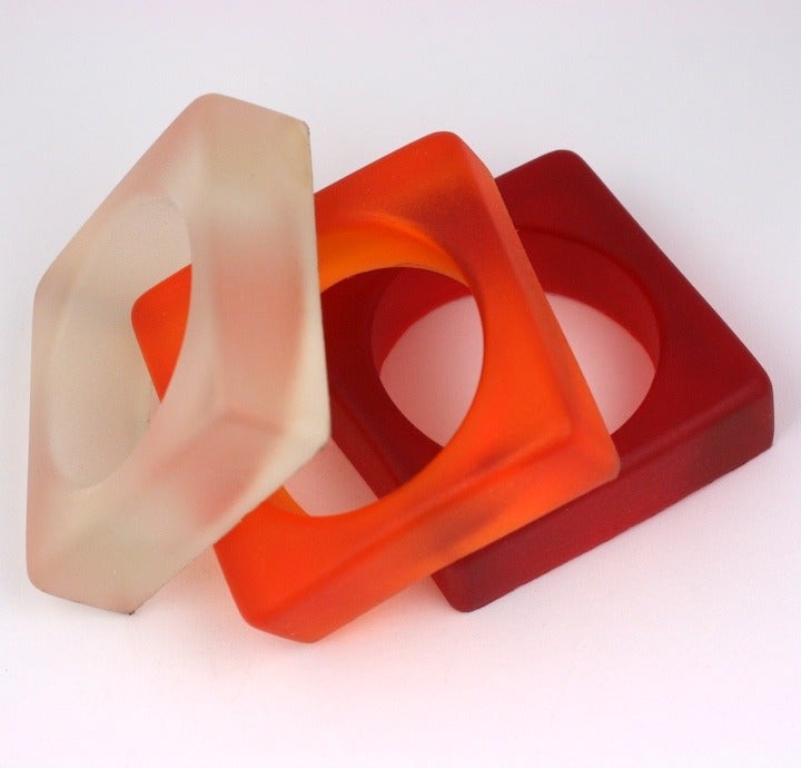 Soft Fruit Jelly Bangles In Excellent Condition In New York, NY