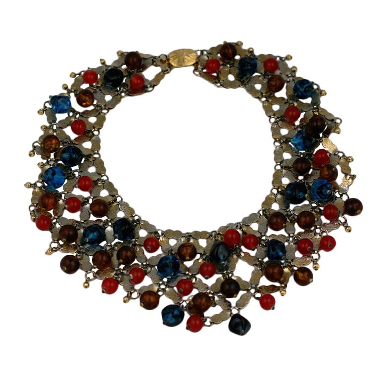 Cis Mughal Bib Necklace