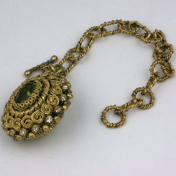 Countess Cis Rare Fob Bracelet In Excellent Condition For Sale In New York, NY