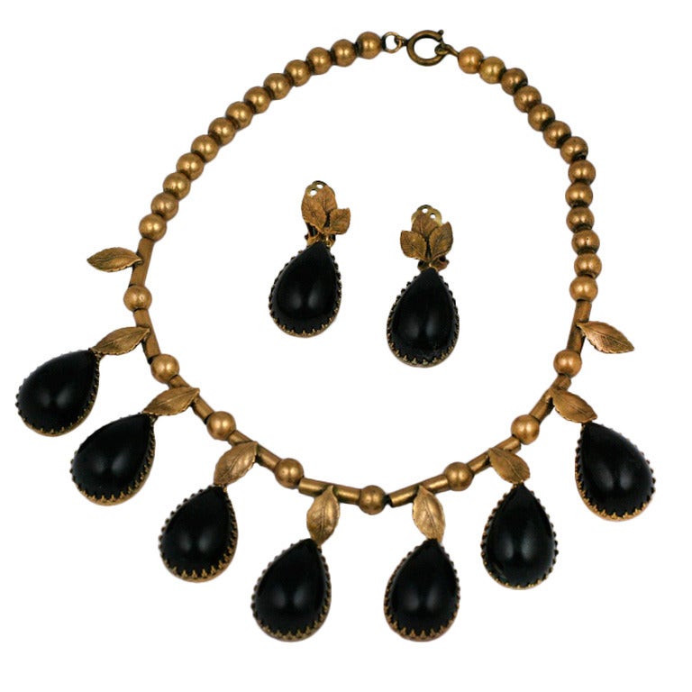 Joseff Hollywood Revivalist Parure For Sale at 1stDibs | joseff of hollywood