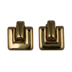 Valentino Door Knocker Earrings 3