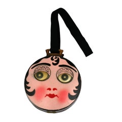 Retro Charming Googly Eyed Flapper Dance Purse