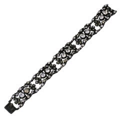 Late Victorian Paste Bracelet 5