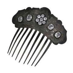 Victorian Paste Set Comb