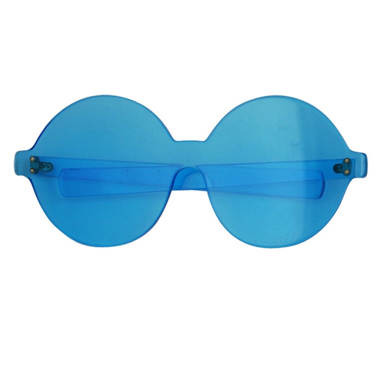 Blue Mod Glasses