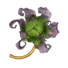 Fabrice Resin Curled Petal Flower