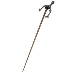Alfiler de espuela victoriano con diamantes