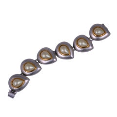 Yves Saint Laurent Pearl Bracelet 7
