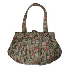 Vintage Tiffany Brocade Evening Bag