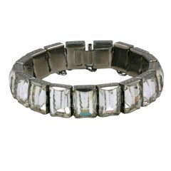 Art Deco Tennis Bracelet