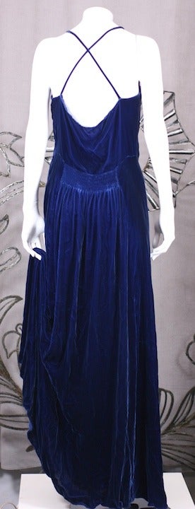 Women's 1930's Bird of Paradise Rose Montee Gown