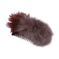 Sequin Leaf and Fox Comb 9